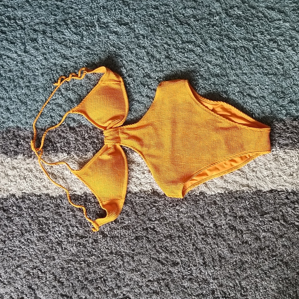 New, Bluenotes Monokini Bathing Suit